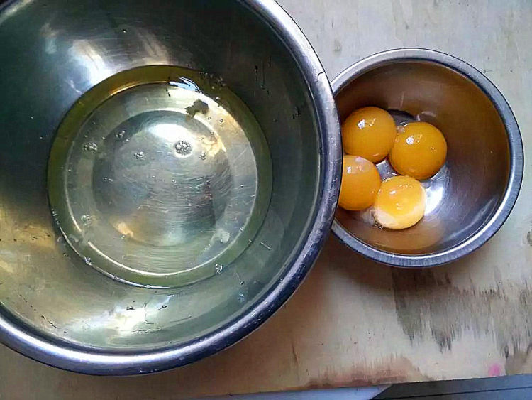 花生酱夹心蛋糕步骤2