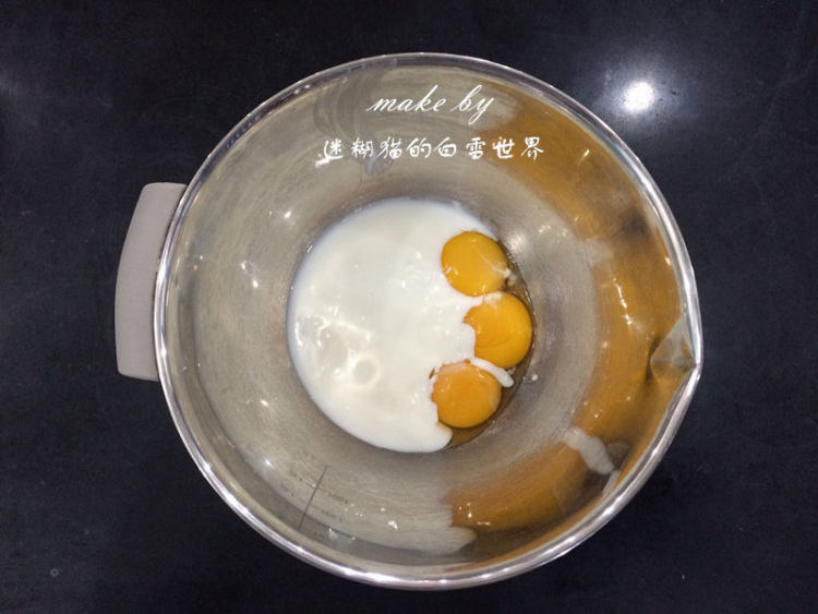 低脂酸奶蛋糕，轻松帮步骤2