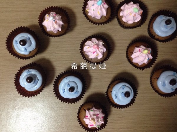 豆沙纸杯蛋糕步骤10