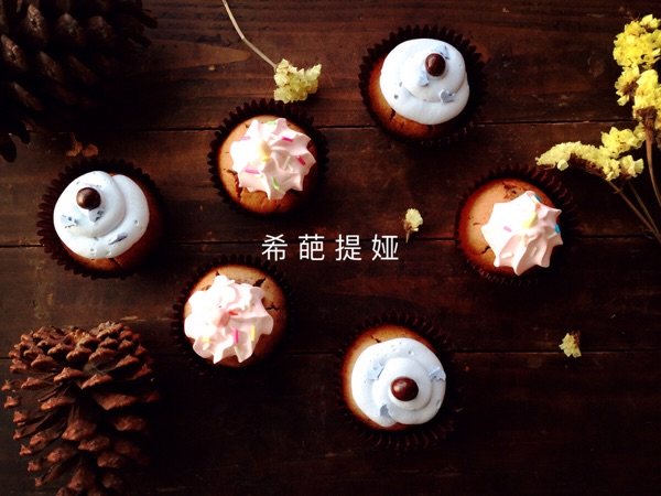 豆沙纸杯蛋糕步骤11