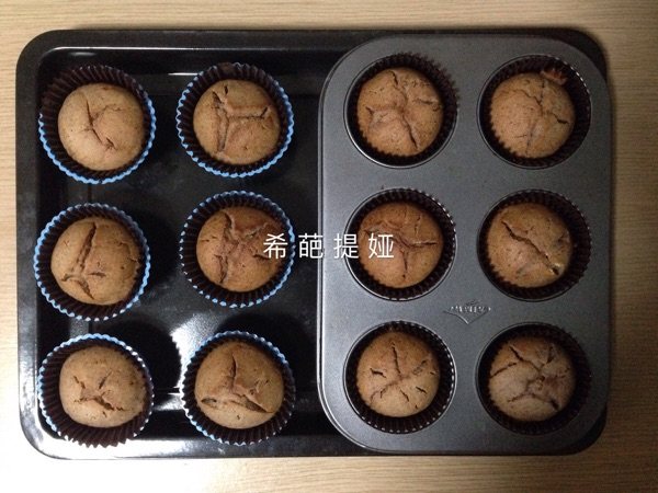 豆沙纸杯蛋糕步骤9