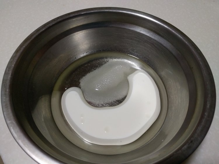 抹茶大理石戚风蛋糕步骤2