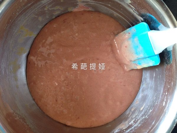 玫瑰蔓越莓纸杯蛋糕步骤4