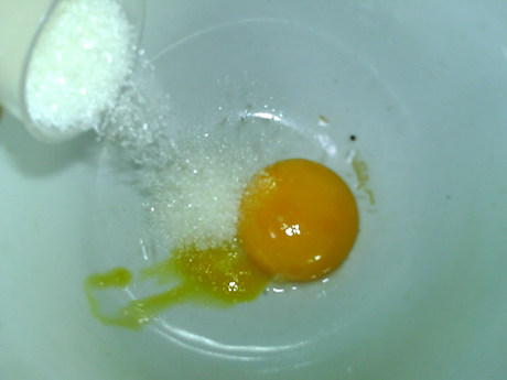 花生酱戚风蛋糕步骤2