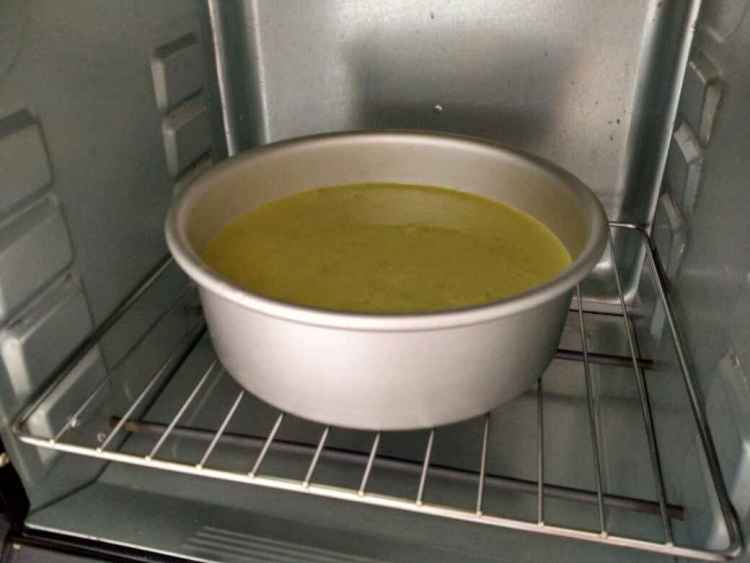 蔓越莓抹茶蛋糕步骤6