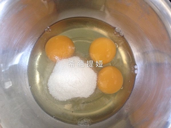 桂花杯子蛋糕步骤1