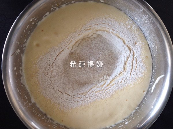 桂花杯子蛋糕步骤4