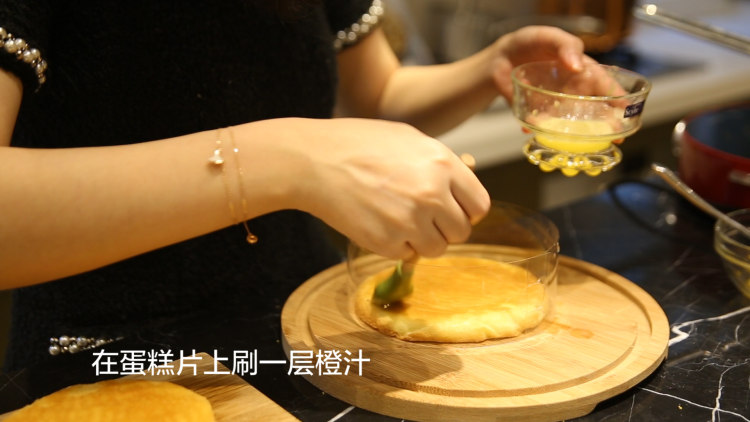香橙慕斯蛋糕步骤19