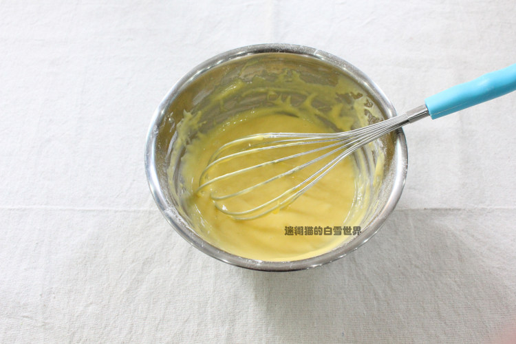 甜蜜的栗子蛋糕卷步骤4