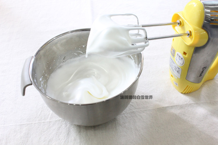 甜蜜的栗子蛋糕卷步骤6