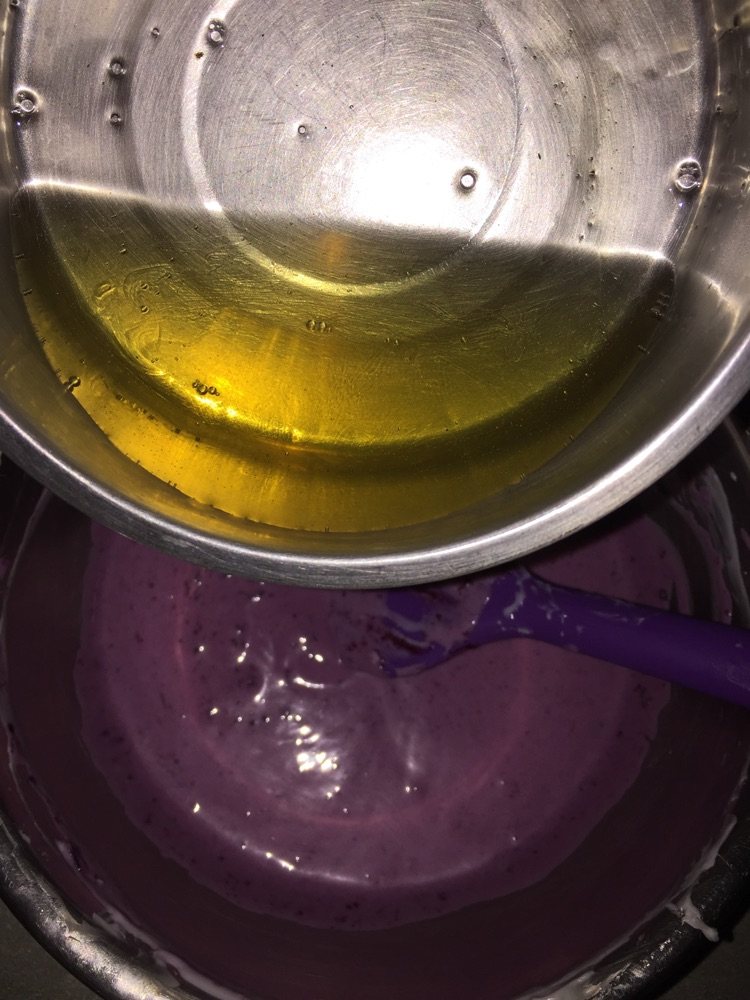 芒果花蓝莓慕斯蛋糕步骤9