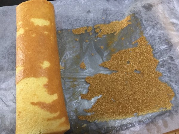 圣诞树桩蛋糕步骤12