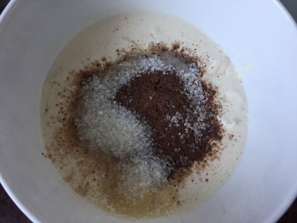 圣诞树桩蛋糕步骤9