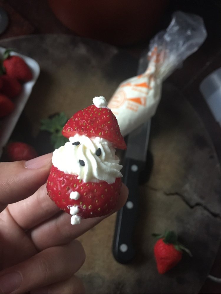 圣诞树桩蛋糕步骤18
