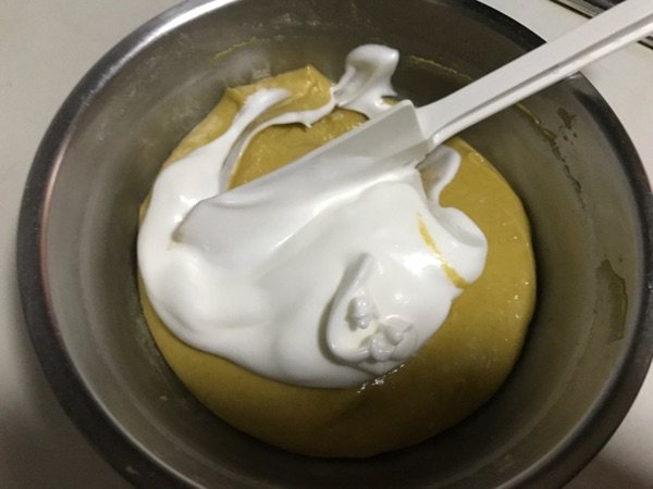 无糖荞麦戚风蛋糕步骤7
