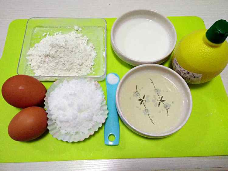 6寸原味威风蛋糕步骤1