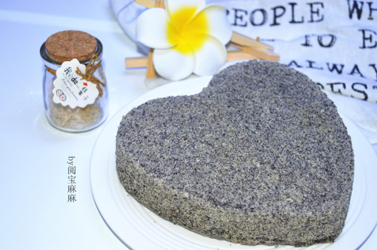 自制黑米糕步骤12