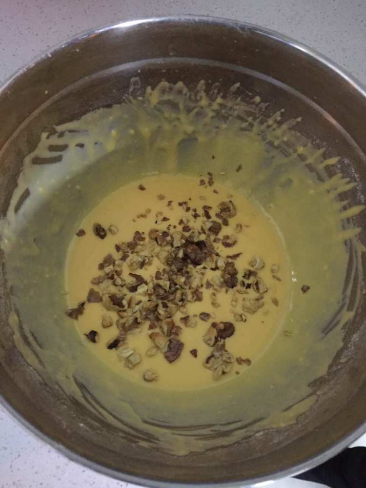 核桃蔓越莓蛋糕步骤3