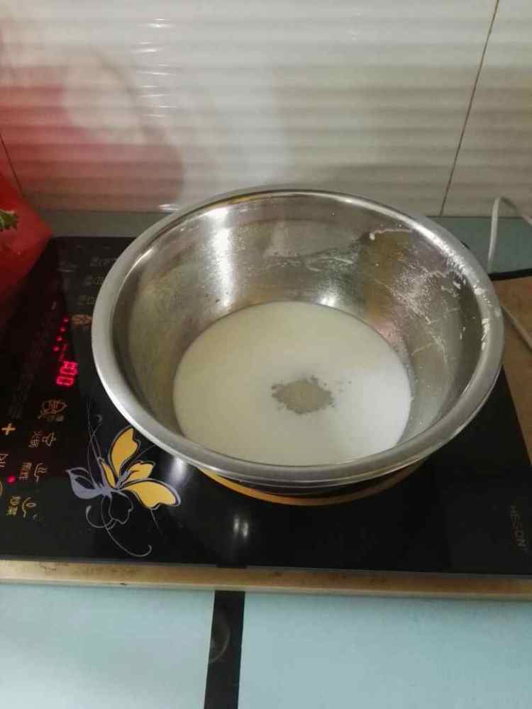 石榴乳酪丝绒蛋糕步骤10