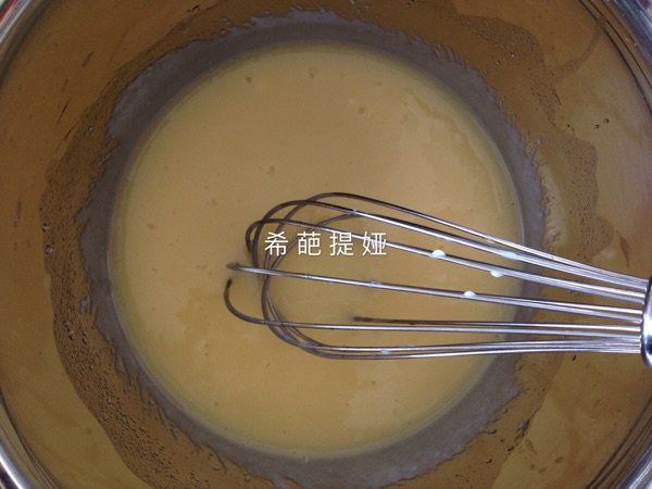 巧克力酸奶蛋糕步骤5