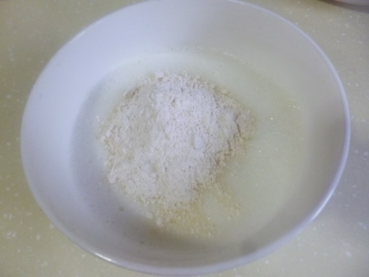 燕麦蛋白小蛋糕步骤7