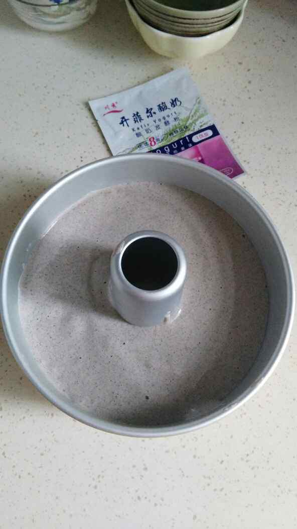 酸奶黑米戚风蛋糕步骤14