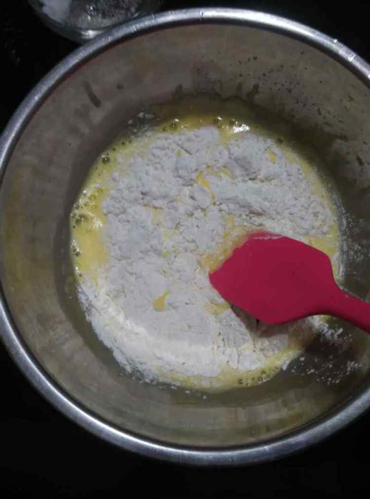 转运戚风蛋糕步骤3