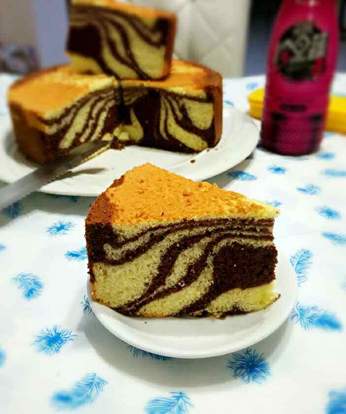 转运戚风蛋糕步骤8