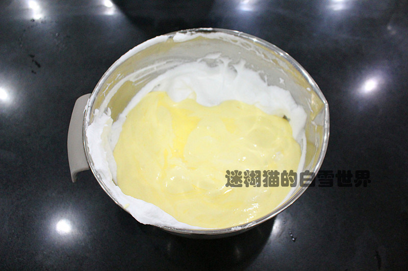 8寸戚风蛋糕步骤8