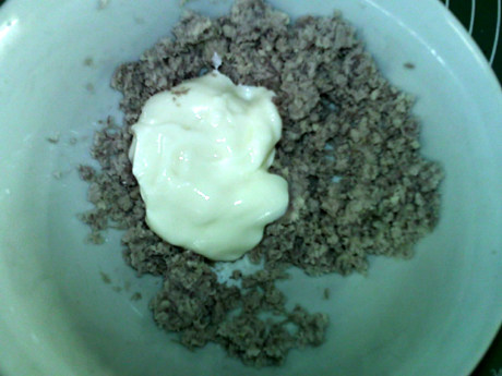 酸奶香芋戚风蛋糕步骤2
