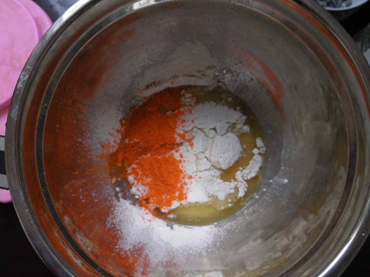 黄金蜜豆戚风蛋糕步骤2