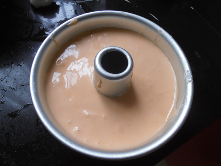 黄金蜜豆戚风蛋糕步骤8