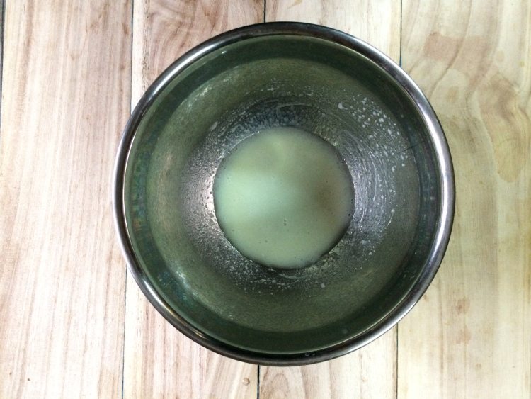 橙皮抹茶戚风蛋糕步骤2