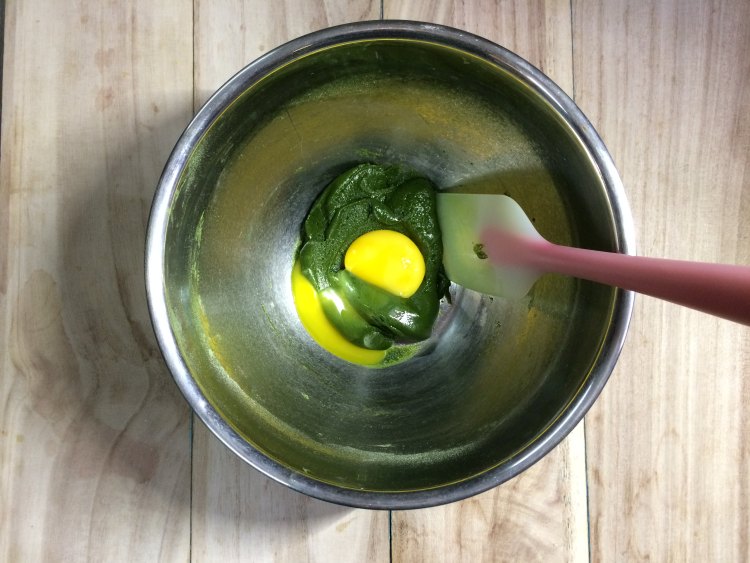 橙皮抹茶戚风蛋糕步骤4
