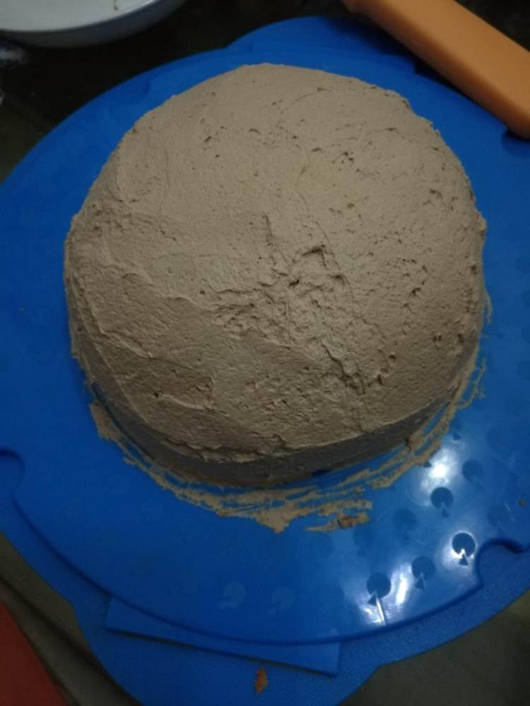 篮球蛋糕步骤12