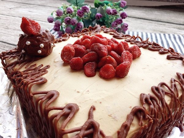 草莓巧克力蛋糕步骤37