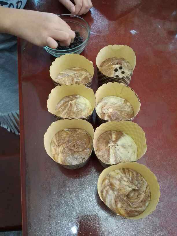 大理石蛋糕步骤11