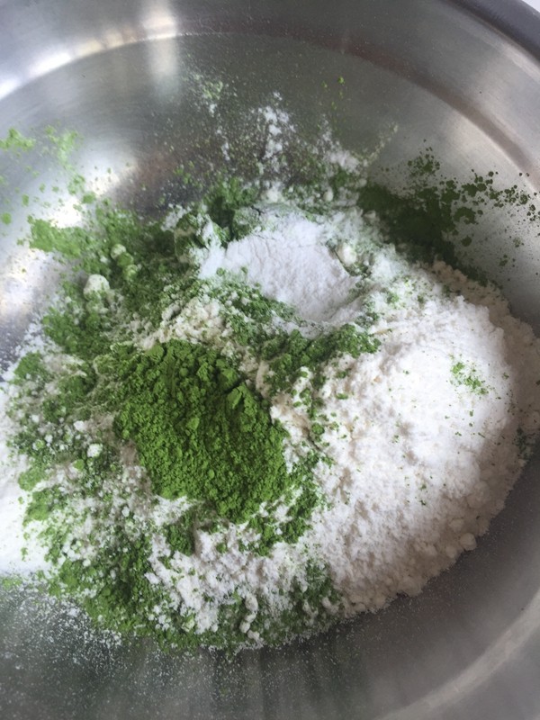 甘纳豆抹茶杯子蛋糕步骤7