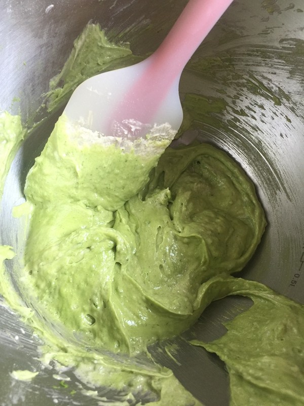 甘纳豆抹茶杯子蛋糕步骤10