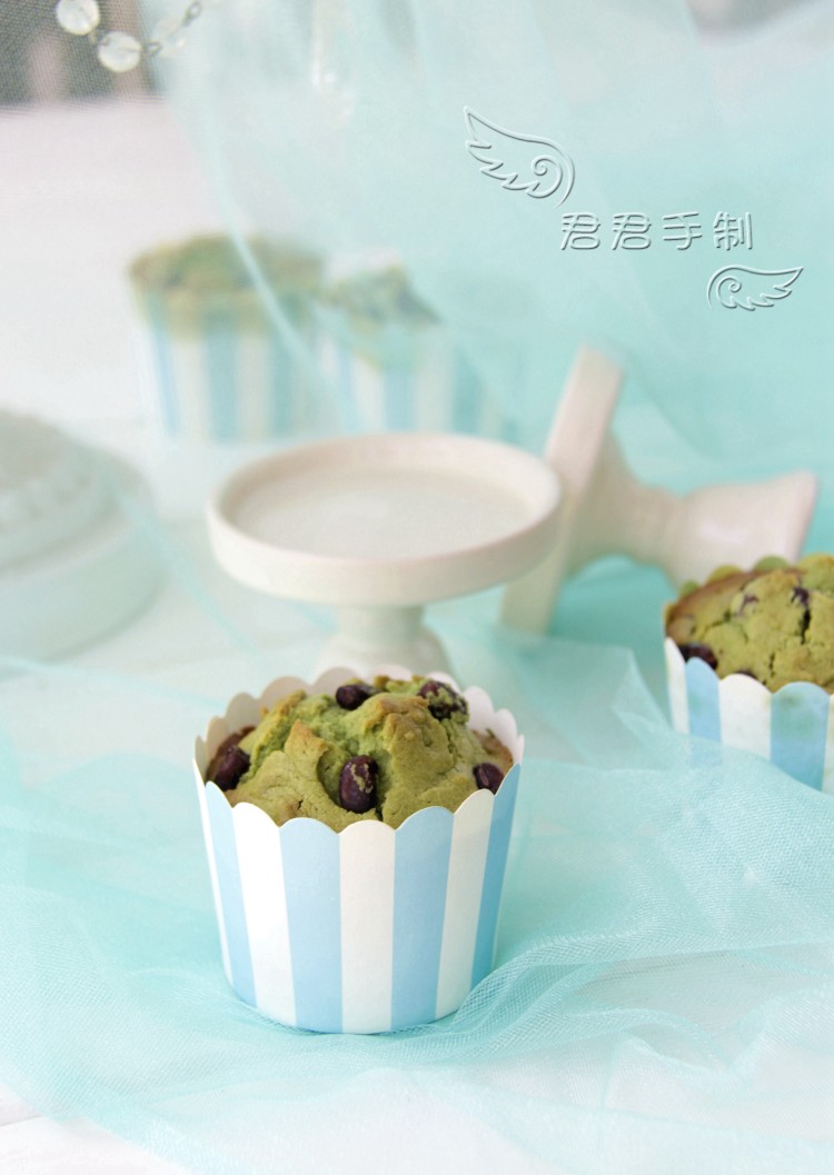 甘纳豆抹茶杯子蛋糕步骤23
