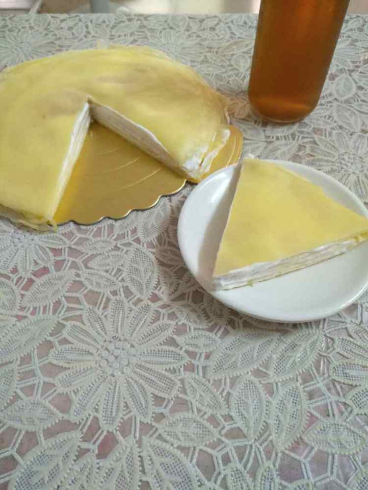 奶油千层蛋糕步骤14