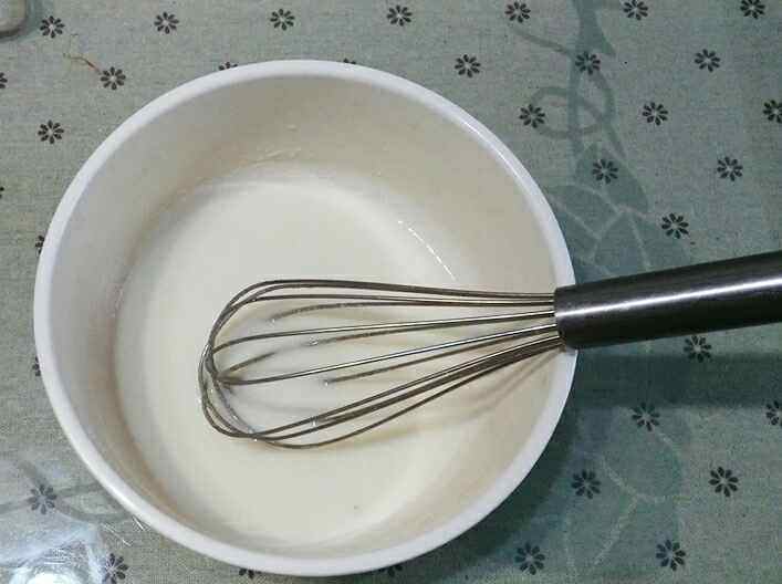 酸奶抹茶戚风蛋糕步骤2