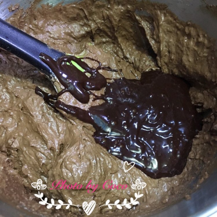 超浓郁朱古力麦芬步骤8
