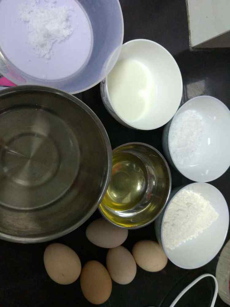 原味威风蛋糕步骤1