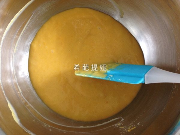 南瓜蓝莓马芬步骤6