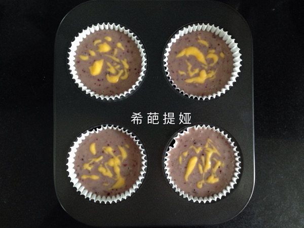 南瓜蓝莓马芬步骤11