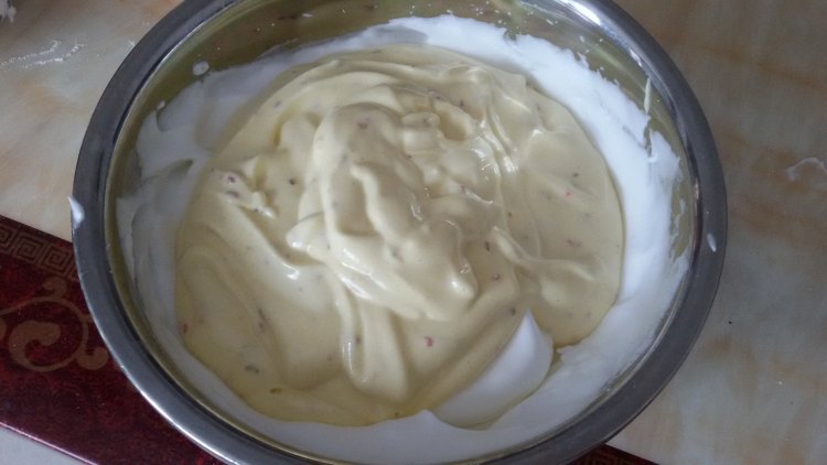 桂花玉米蛋糕步骤7