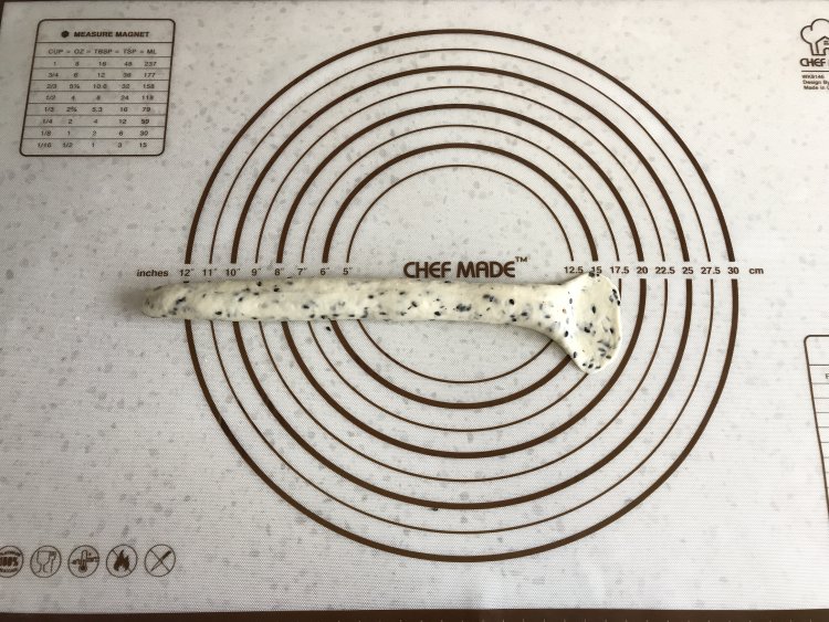 黑芝麻贝果步骤9