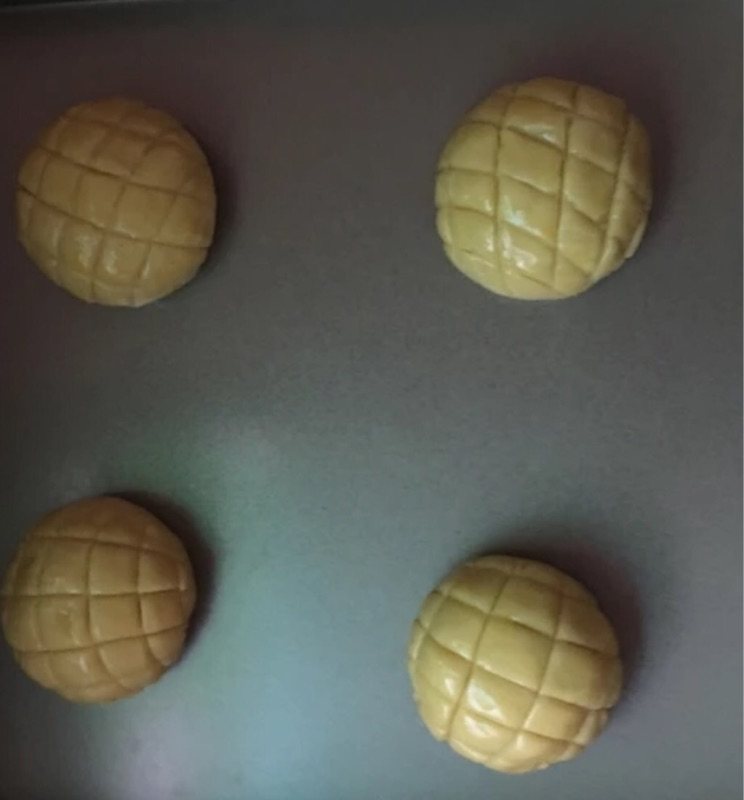 菠萝包步骤8