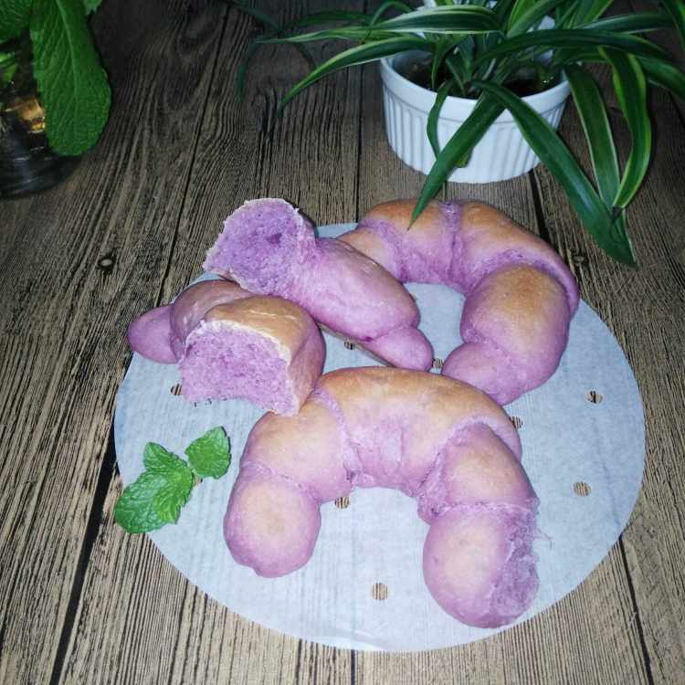 紫薯小牛角包步骤11